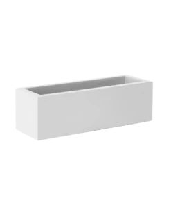 Progardee Boutique 18 Jardinière Jara 100x40x36cm - Blanc
