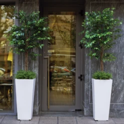 Pot De Fleurs Melisa 50 50x50x110cm - Bronze -Progardee Boutique 6478c46a5651e1.00563089