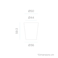 Pot De Fleurs Gerbera ø50x59,5cm - Bronze -Progardee Boutique 6478c7f8795ad1.12709048